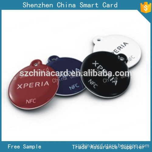 waterproof demo epoxy RFID NFC tag with 13.56 MHZ ultralight EN